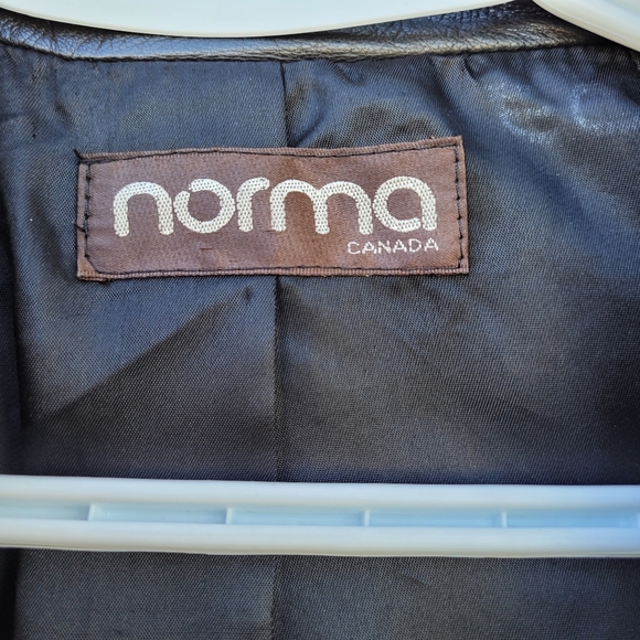 Vintage Leather Midi Jacket - Picture 4 of 7